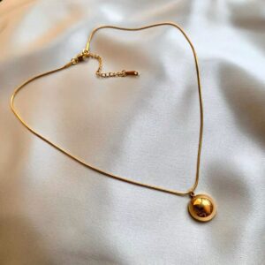 Golden Globe Snake Chain