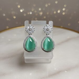 Seafoam Teardrop Drop