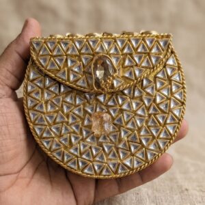 Royal Mirror Mosaic Potli
